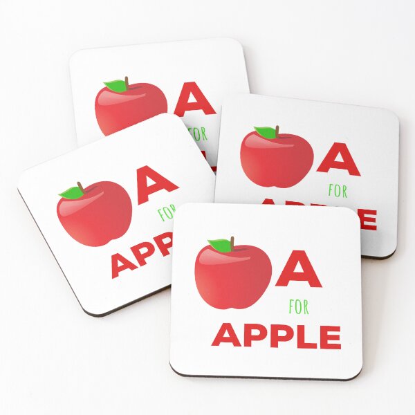 Item preview, A for Apple designed and sold by Binsagar.