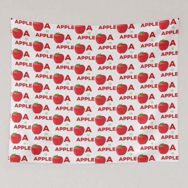 Item preview, A for Apple designed and sold by Binsagar.
