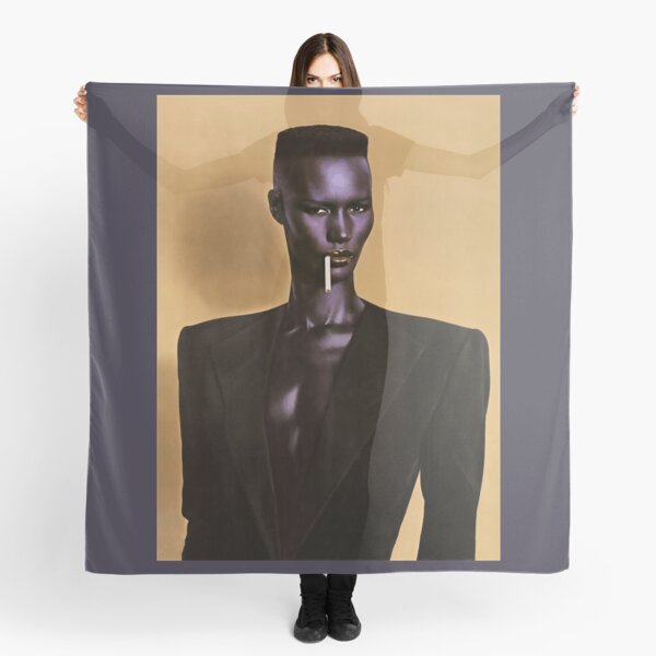 Funny Men Grace Jones Gifts For Christmas Scarf