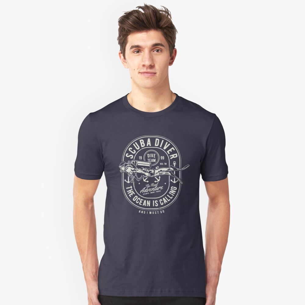 t shirt diver