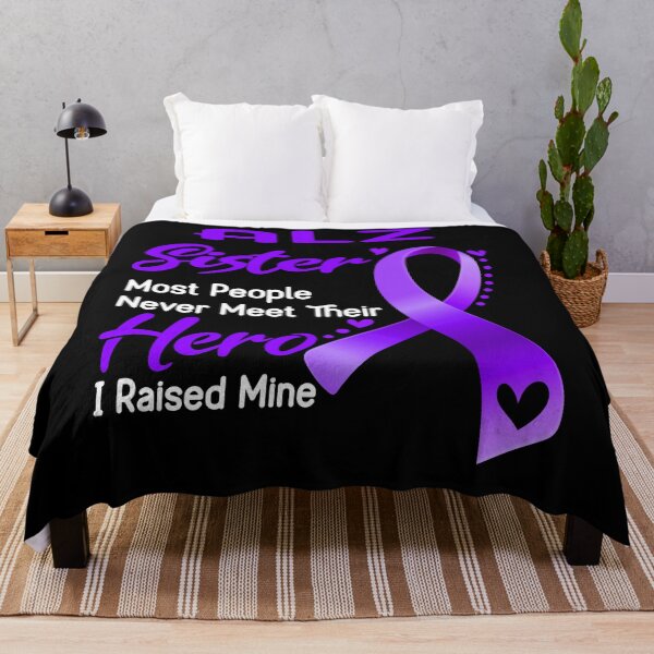 Item preview, Alzheimers Awareness ALZ Sister Most People Never Meet Their Hero I Raised Mine designed and sold by OtiliaNikolaus.