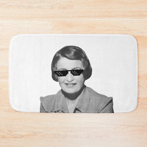 Item preview, Ayn Rand swag 5 designed and sold by Heloisa Facchin.