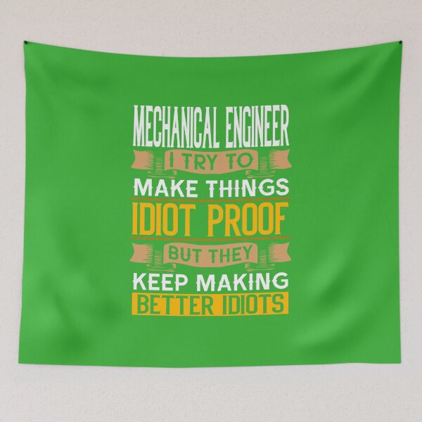 Item preview, Mechanical Engineer Sarcastic Graphic Funny Engineering designed and sold by MeiKenia.