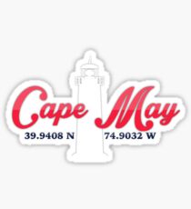 Cape May Sticker Sticker