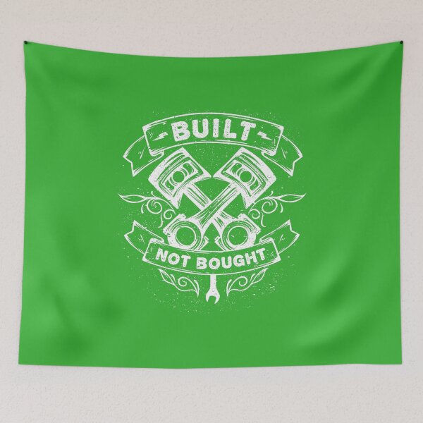 Item preview, Mens Built Not Bought TShirt Mechanic Custom designed and sold by MeiKenia.