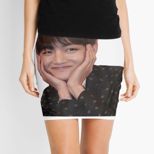 Bts Tae Mini Skirt for Sale by BlastVapy