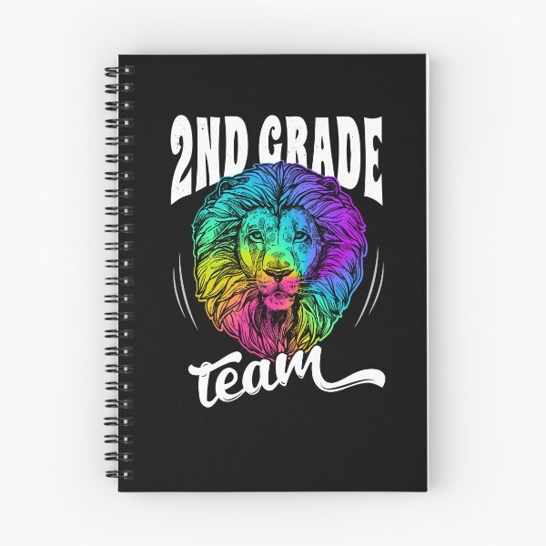 Item preview, Back to School Day rainbow lion 2nd Grade Teacher designed and sold by GraphismNinja.