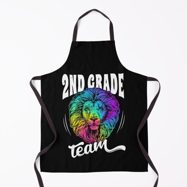 Item preview, Back to School Day rainbow lion 2nd Grade Teacher designed and sold by GraphismNinja.