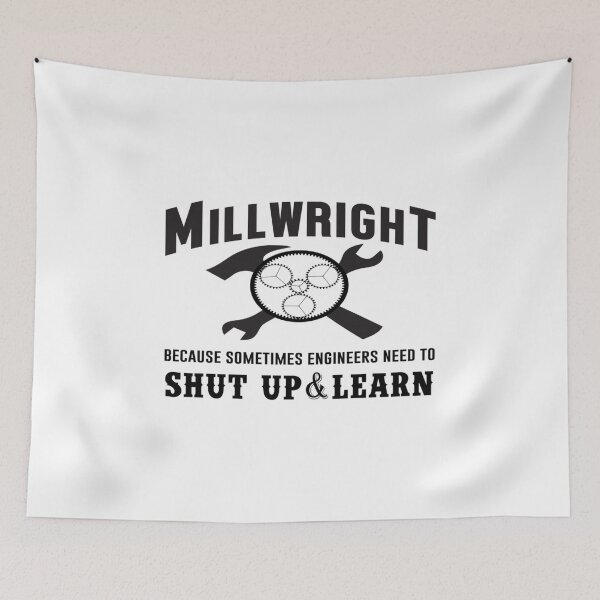 Item preview, Millwright Mechanic Funny designed and sold by MeiKenia.