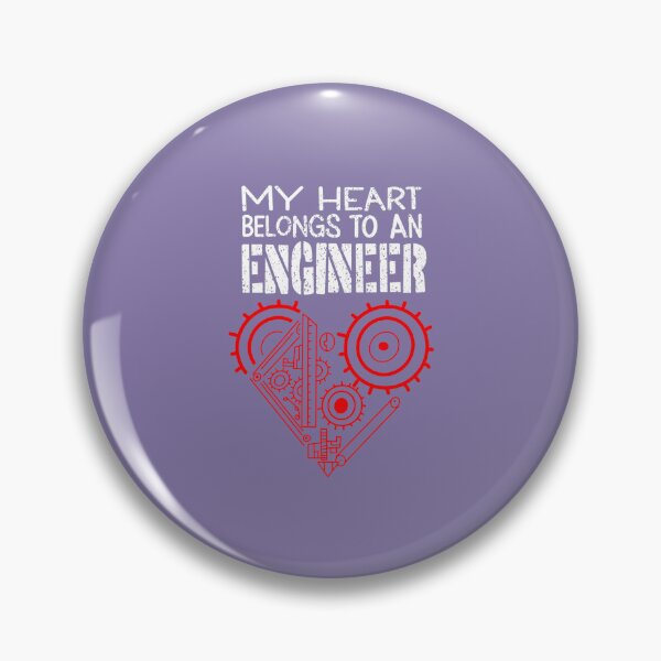 Item preview, My Heart Belongs To An Engineer Mechanic Funny Engineering designed and sold by MeiKenia.