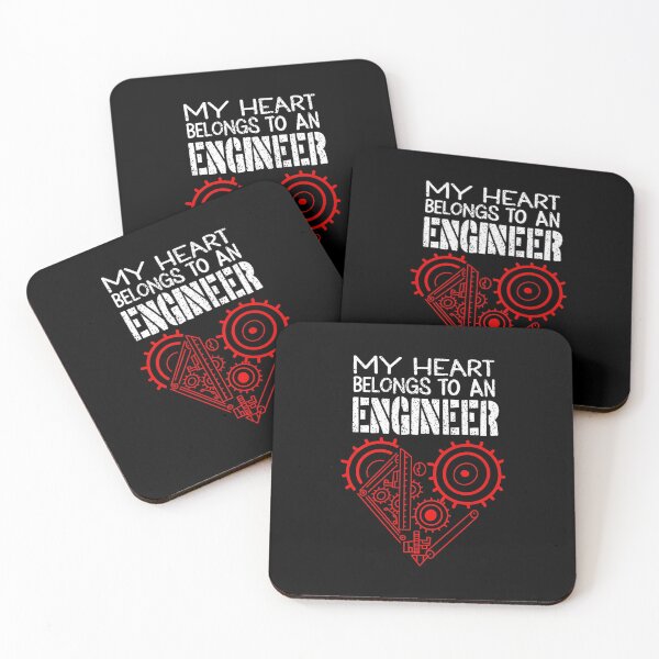 Item preview, My Heart Belongs To An Engineer Mechanic Funny Engineering designed and sold by MeiKenia.