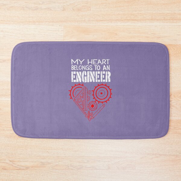 Item preview, My Heart Belongs To An Engineer Mechanic Funny Engineering designed and sold by MeiKenia.