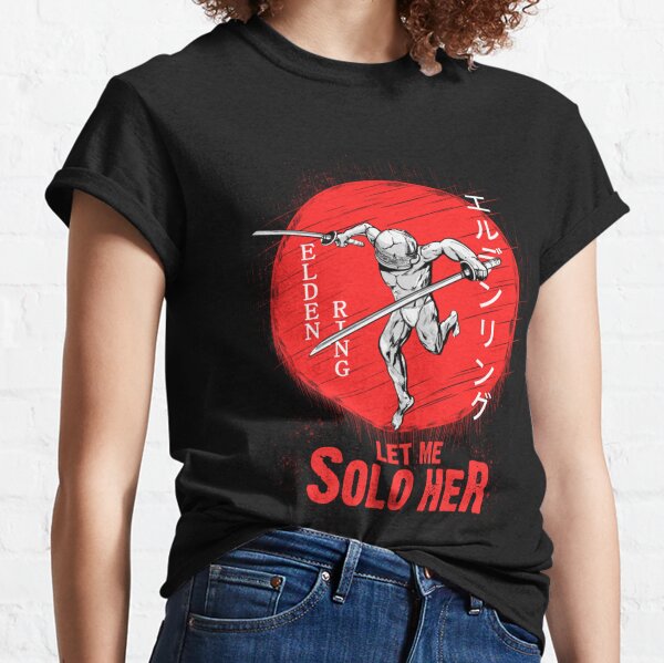Let Me Solo Her ELDEN RING MEME  Essential T-Shirt for Sale by  MetalThrillse