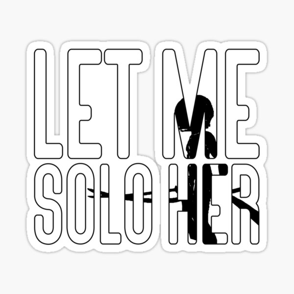 Let Me Solo Her Elden Ring Vinyl Sticker 