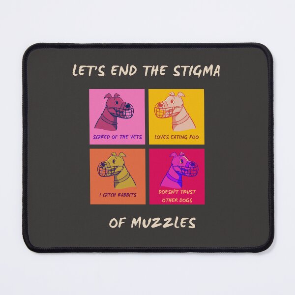 Item preview, Ending the stigma of dog muzzles designed and sold by kookycomet.