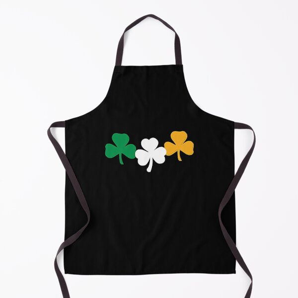 Item preview, Ireland Green White and Gold Shamrocks designed and sold by OliDesigns.