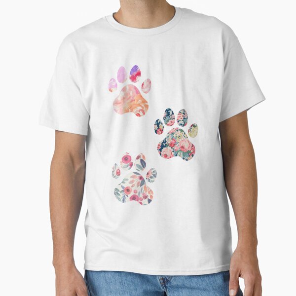Item preview, Floral Paw Print Trio designed and sold by annmariestowe.