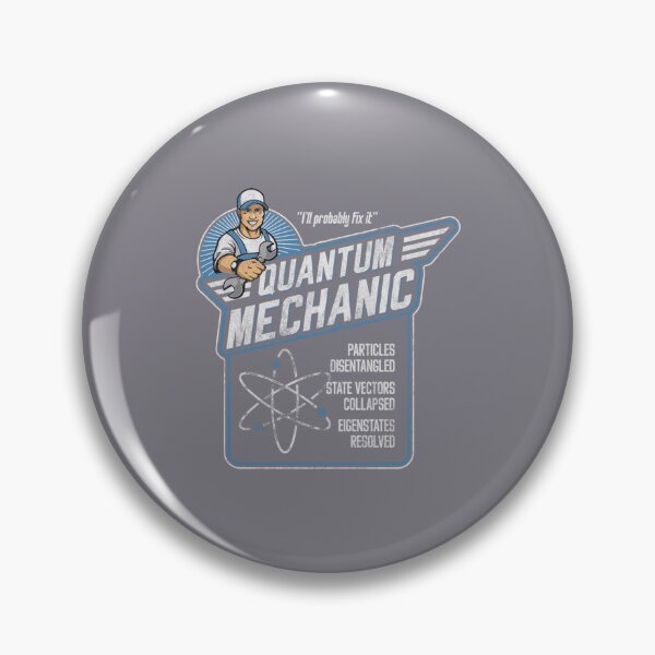 Item preview, Quantum Mechanics, Funny Subatomic Physics Pun, Science designed and sold by SodaLin.