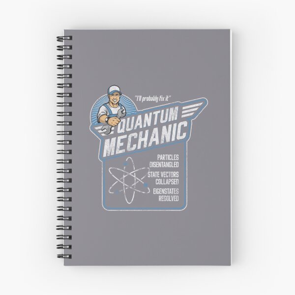 Item preview, Quantum Mechanics, Funny Subatomic Physics Pun, Science designed and sold by SodaLin.