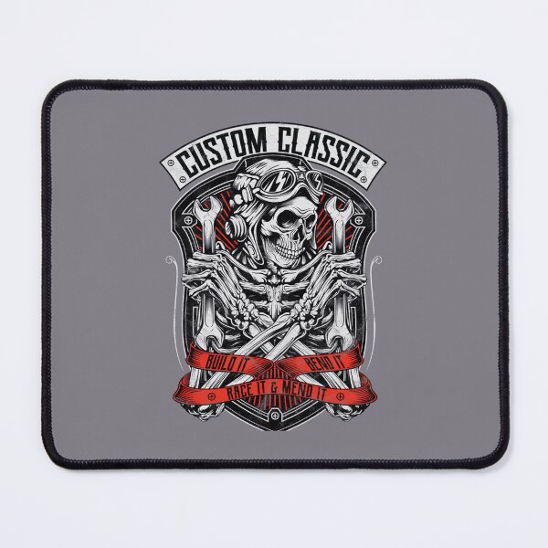 Item preview, Skeleton Mechanic Design Classic Biker, Speedway, Hot designed and sold by SodaLin.