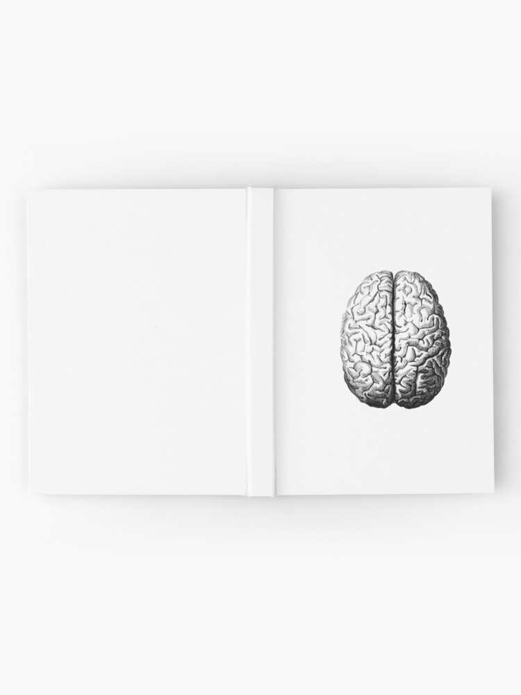 Alternate view of Anatomically Correct Brain Hardcover Journal