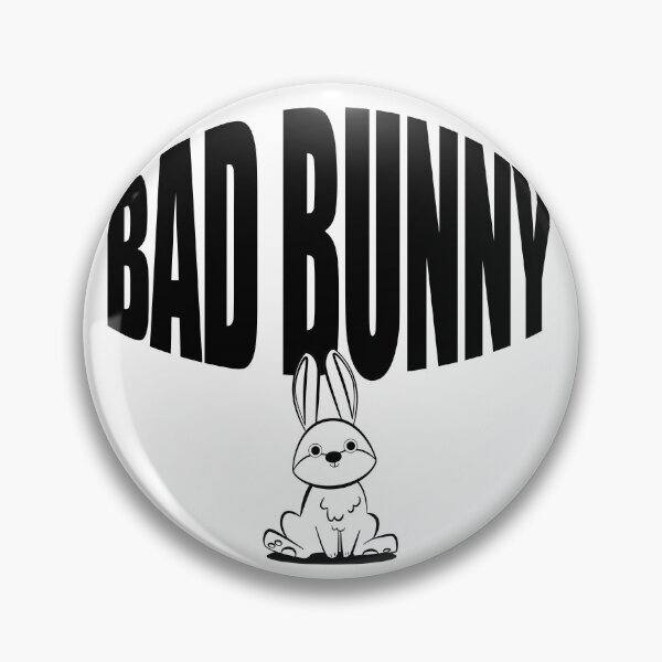 Item preview, Bad Bunny Dodgers, swollen text, Rabbit designed and sold by Arab Fashion.