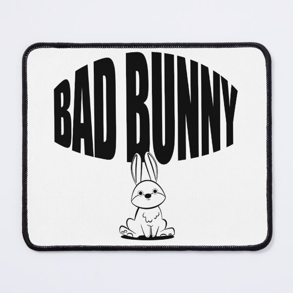 Item preview, Bad Bunny Dodgers, swollen text, Rabbit designed and sold by Arab Fashion.