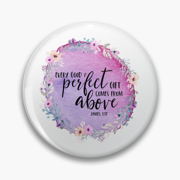 Item preview, Bible Verse - Every Good and Perfect Gift Comes From Above designed and sold by JacquelineLim.