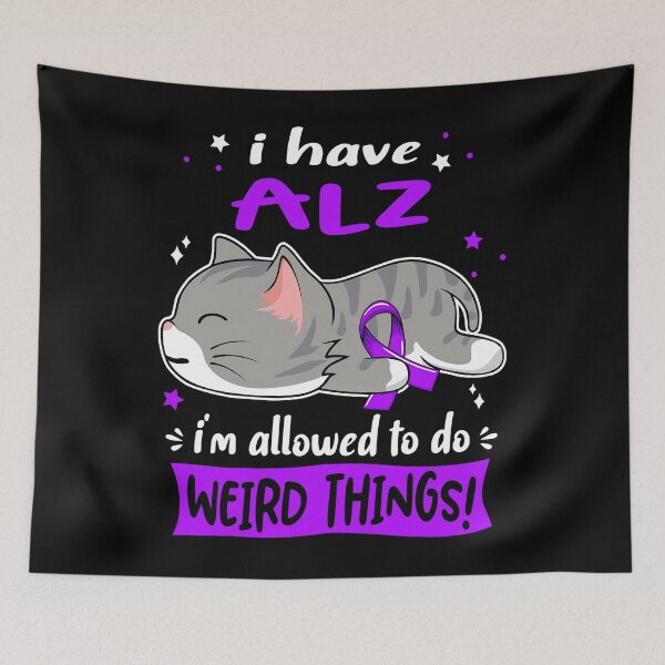 Item preview, Alzheimers Awareness I Have ALZ i'm Allowed to do Weird Things!  designed and sold by OtiliaNikolaus.