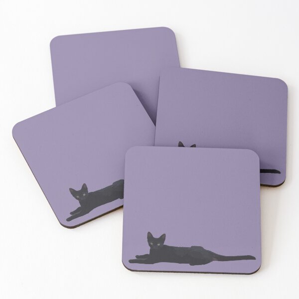Item preview, Black Cat With Huge Ears Vector Art Cut Out designed and sold by taiche.