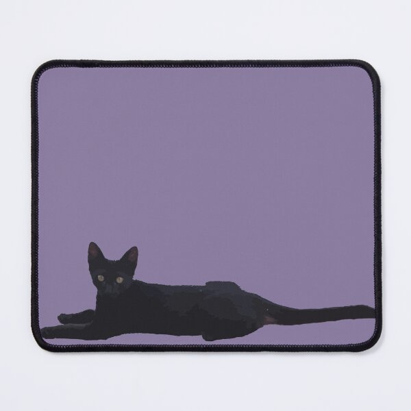 Item preview, Black Cat With Huge Ears Vector Art Cut Out designed and sold by taiche.