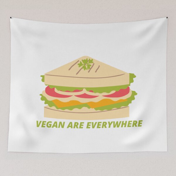 Item preview, Vegan Are Everywhere  designed and sold by ArtistsZone.