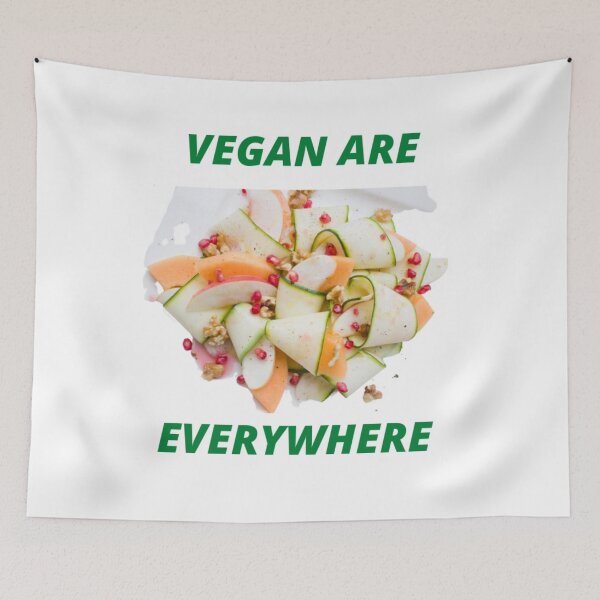 Item preview, Vegan Are Everywhere  designed and sold by ArtistsZone.