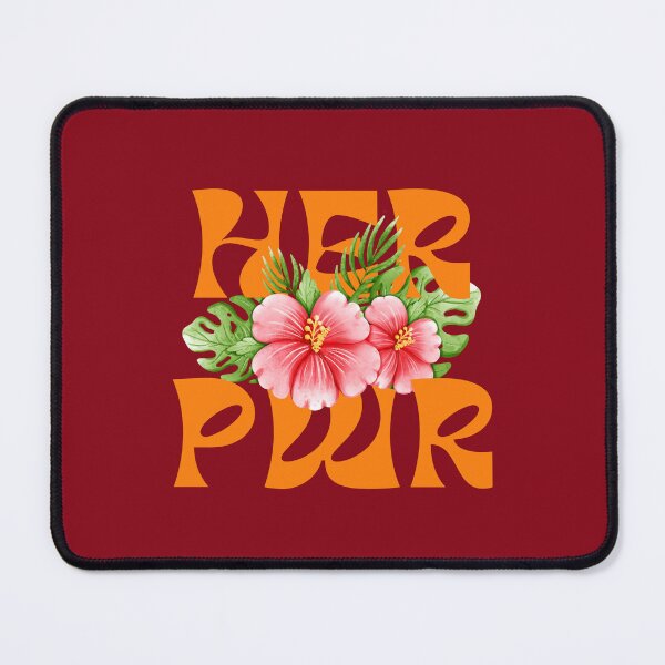 Item preview, Her Pwr | Power to Girls | Pink Hibiscus Flower designed and sold by SpeakLifeHQ.