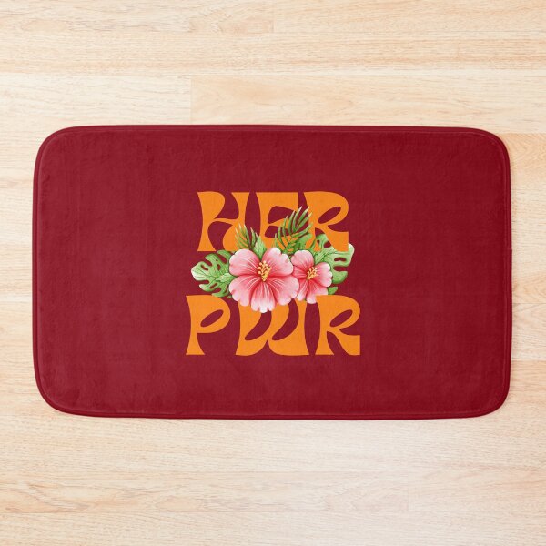 Item preview, Her Pwr | Power to Girls | Pink Hibiscus Flower designed and sold by SpeakLifeHQ.