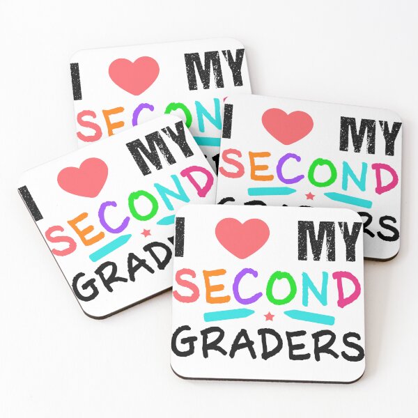 Item preview, I love my second graders - back to school day  designed and sold by Limitless Store.
