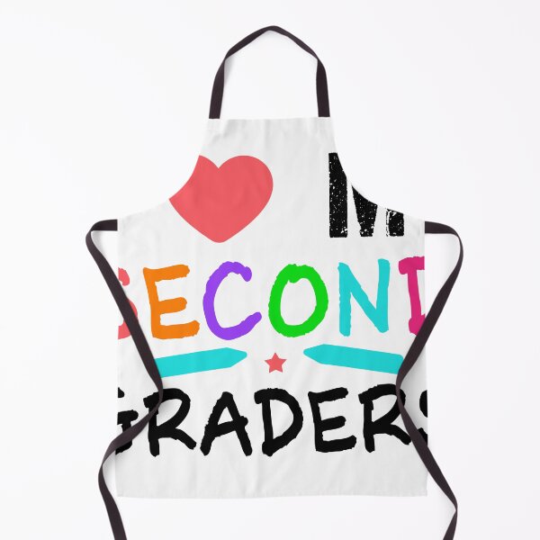 Item preview, I love my second graders - back to school day designed and sold by Limitless Store.