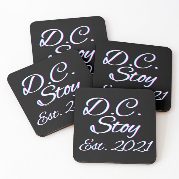Item preview, D.C. Stoy Cursive (White) designed and sold by dcstoy2u-SHOP.