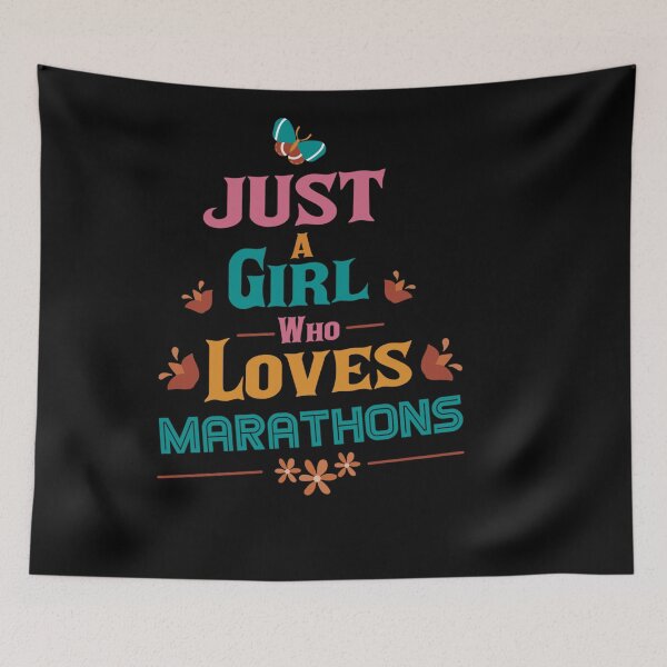 Item preview, JUST A WHO LOVES MARATHONS designed and sold by sobriowslen.