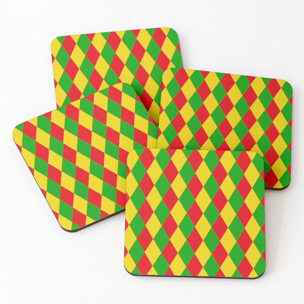 Artikelvorschau, Jamaika Rasta Rastafarian Diamonds Pattern entworfen und verkauft von HotHibiscus.
