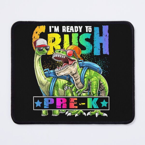 Item preview, Ready to Crush Pre-K Dinosaur Backpack Back to School For Kids designed and sold by anes18.