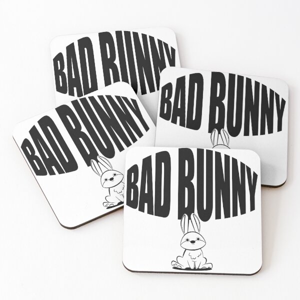 Item preview, Bad Bunny Dodgers, swollen text, Rabbit designed and sold by Arab Fashion.