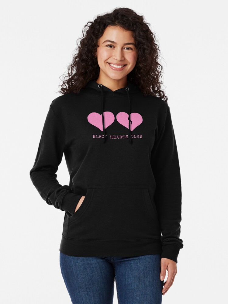 Yungblud black hearts store club hoodie