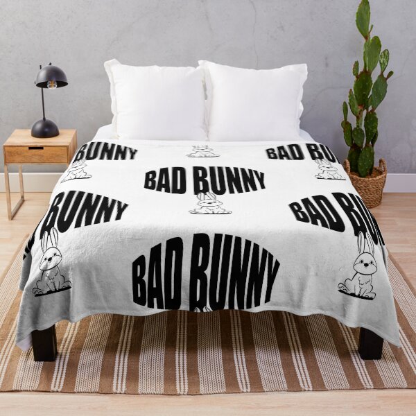 Item preview, Bad Bunny Dodgers, swollen text, Rabbit designed and sold by Arab Fashion.