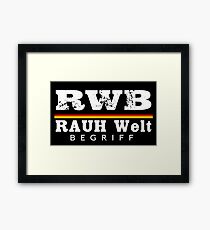 GERMAN RWB Framed Print