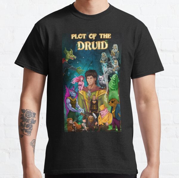 Fantasy game cover - Plot of the Druid Classic T-Shirt