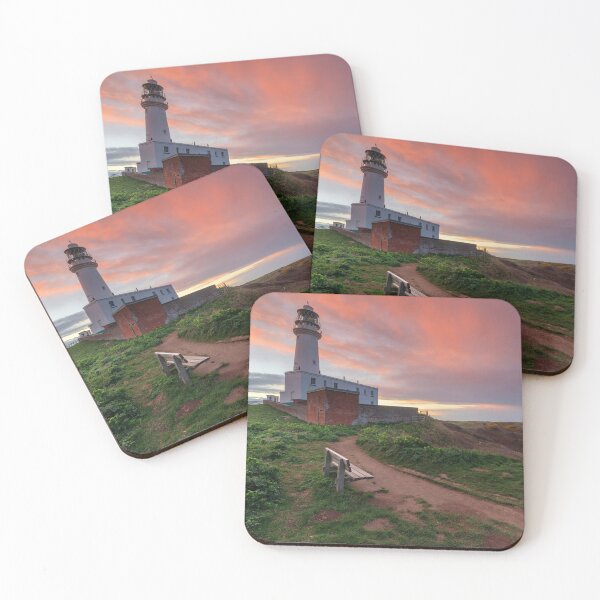 Item preview, Flamborough Head Lighthouse at sunset designed and sold by bitm2007.