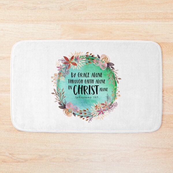 Item preview, Christian Bible Verse - By Grace Alone, Through Faith, In Christ Alone - Ephesians 2:8-9 designed and sold by JacquelineLim.
