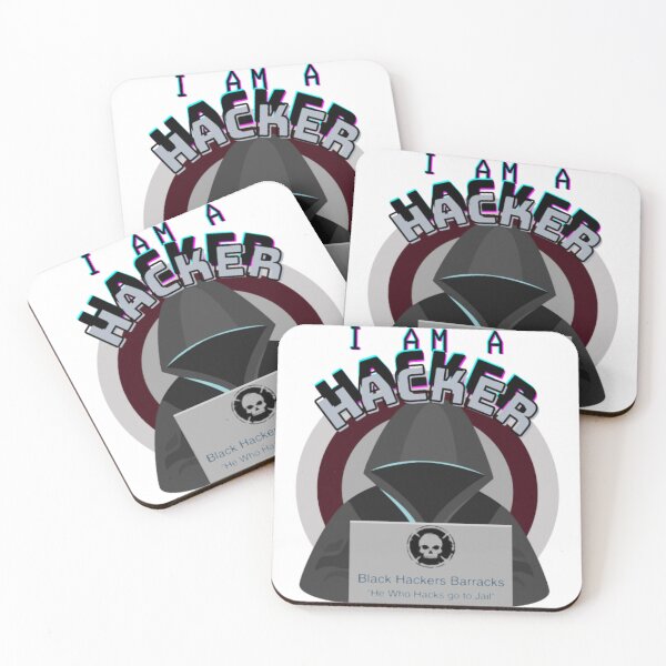Item preview, I am a Hacker - White Background designed and sold by BenadEvenChen.