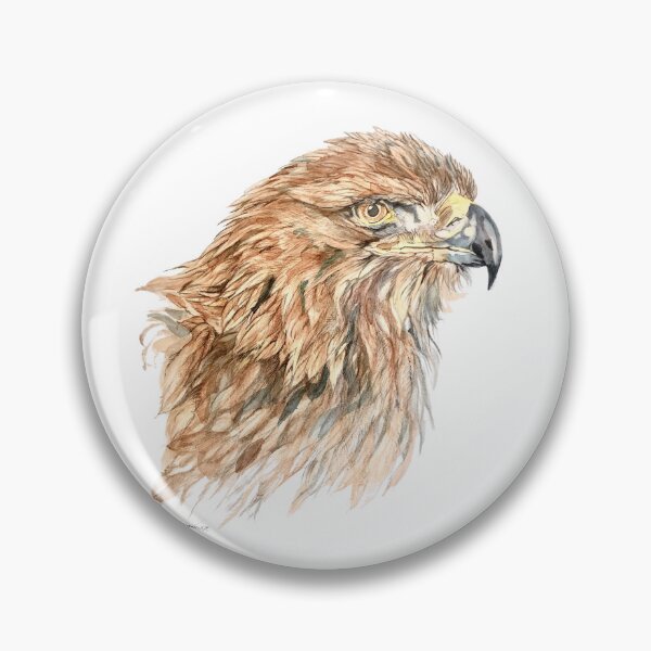 Item preview, Golden Eagle Head Original Painting  designed and sold by Cefercom.